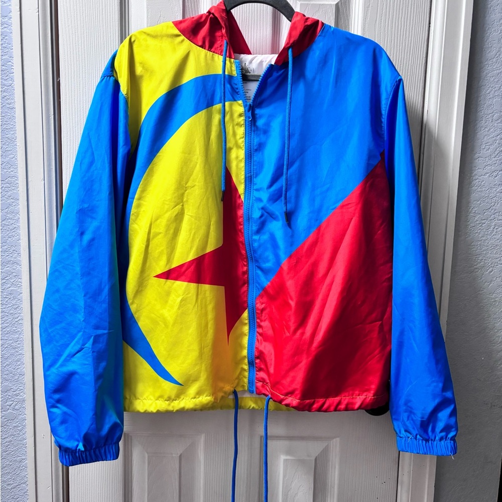 Disney Parks Women's Pixar Ball Windbreaker Hooded Jacket